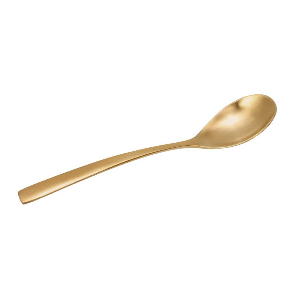 ΚΟΥΤΑΛΑΚΙΑ COFFEE DURABLE GOLD MATT ΣΕΤ 6 ΤΕΜΑΧΙΩΝ  - Cryspo Trio - 45.076.03